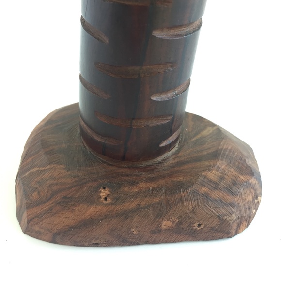 Carved Iron wood Palm Tree with Coconuts - Picture 6 of 12